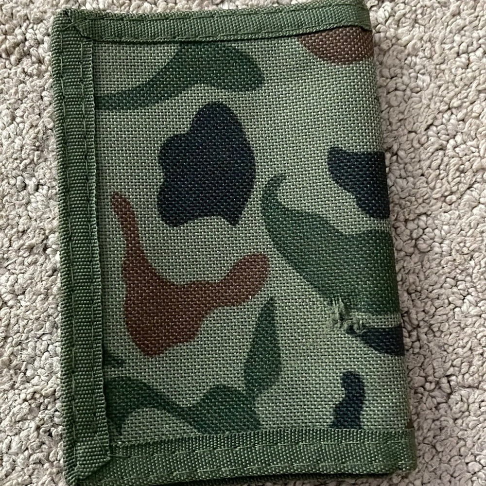 Camouflage wallet
